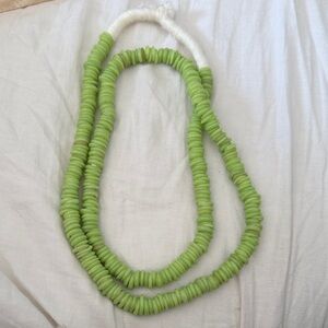 Elegant Green Beaded Necklace